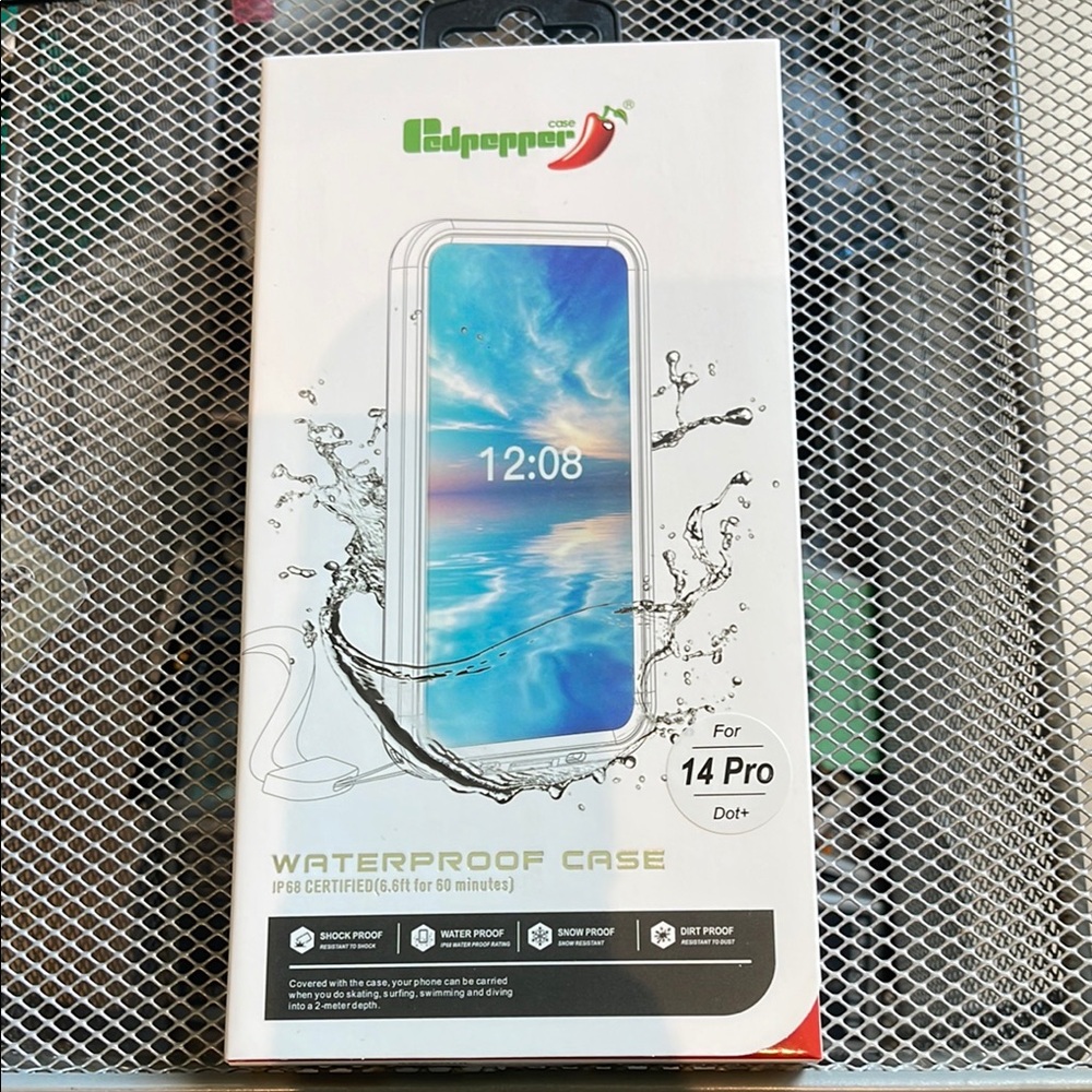 Waterproof Case for iPhone 14 Pro - Clear